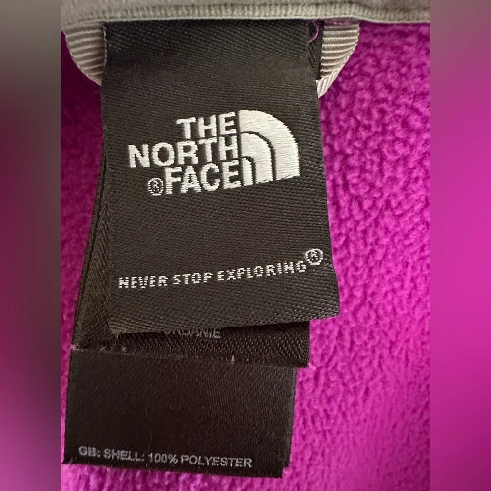 The North Face Pink‎ Quarter-Zip Pullover